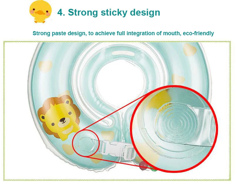 4-18M Baby Swimming Neck Float Ring Inflatable