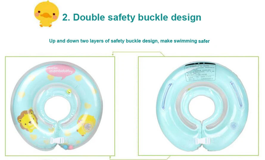 4-18M Baby Swimming Neck Float Ring Inflatable