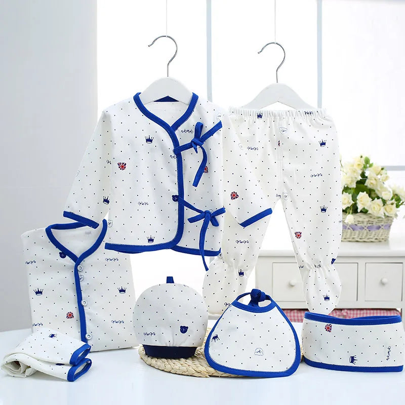 Newborn infant cotton Cartoon underwear Gift Set (5pcs/set) (7pcs/set)