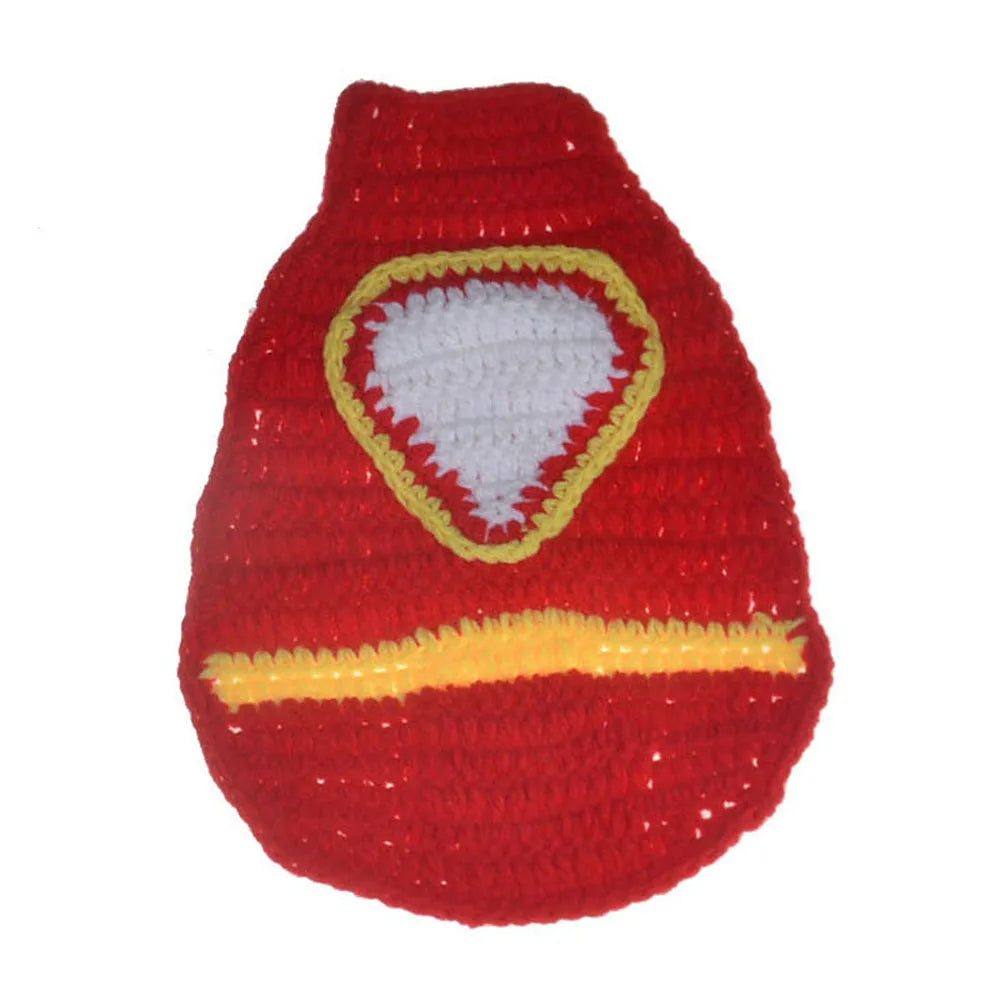 Latest Crochet Newborn Iron man Photography Props