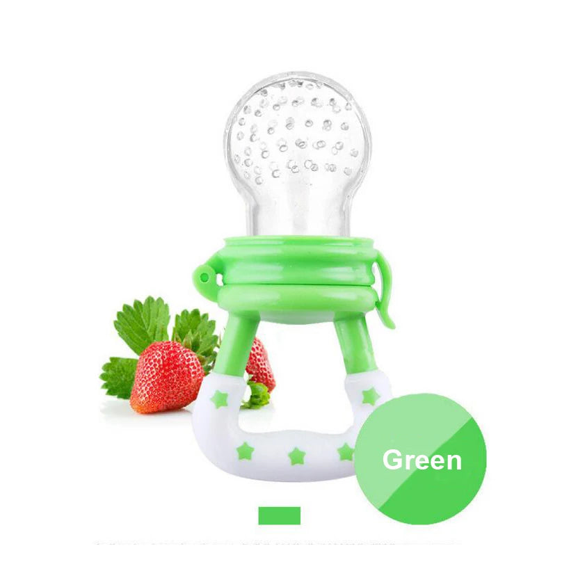 30pcs/lot Baby Fruit Pacifier Feeder Bottle Silicone Nipple Pacifier