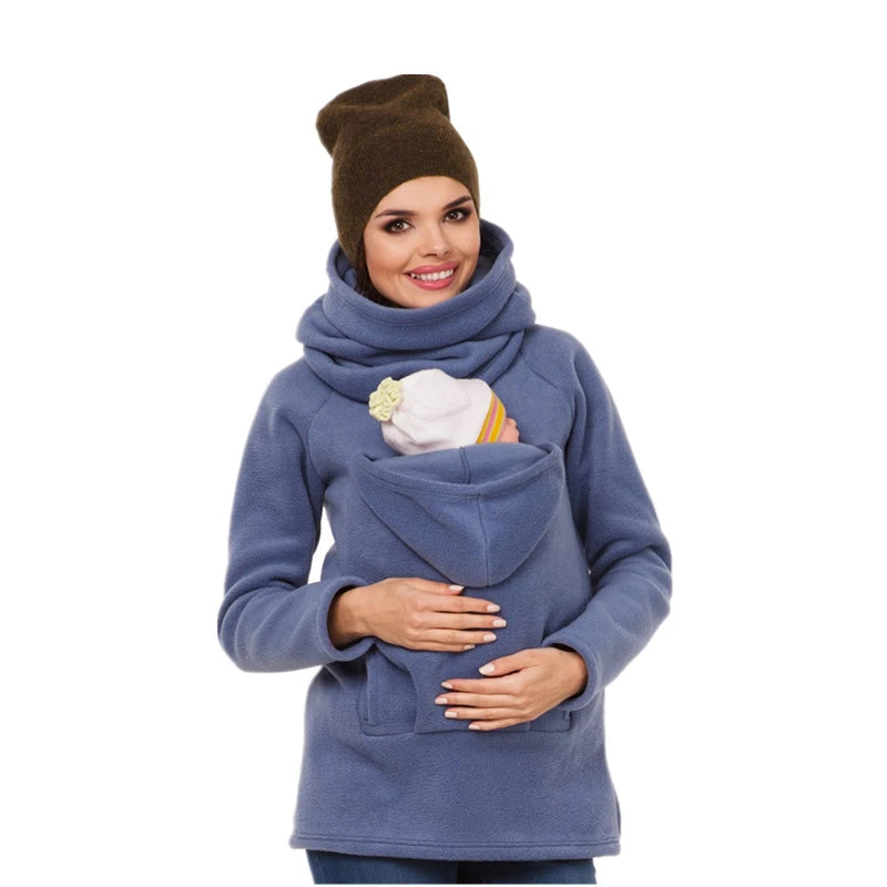 3 In 1 Multi - Functional Mother Kangaroo Sweater