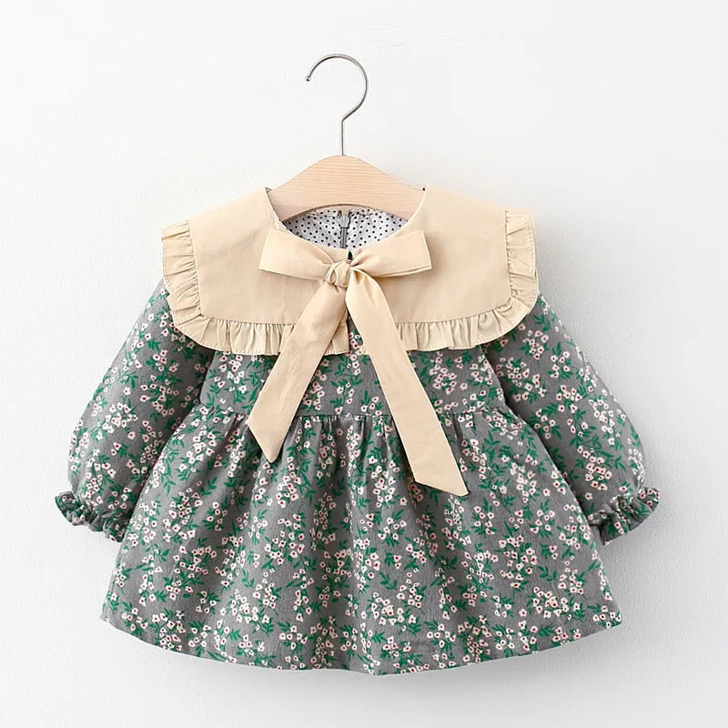 New born baby girls dress spring clothes