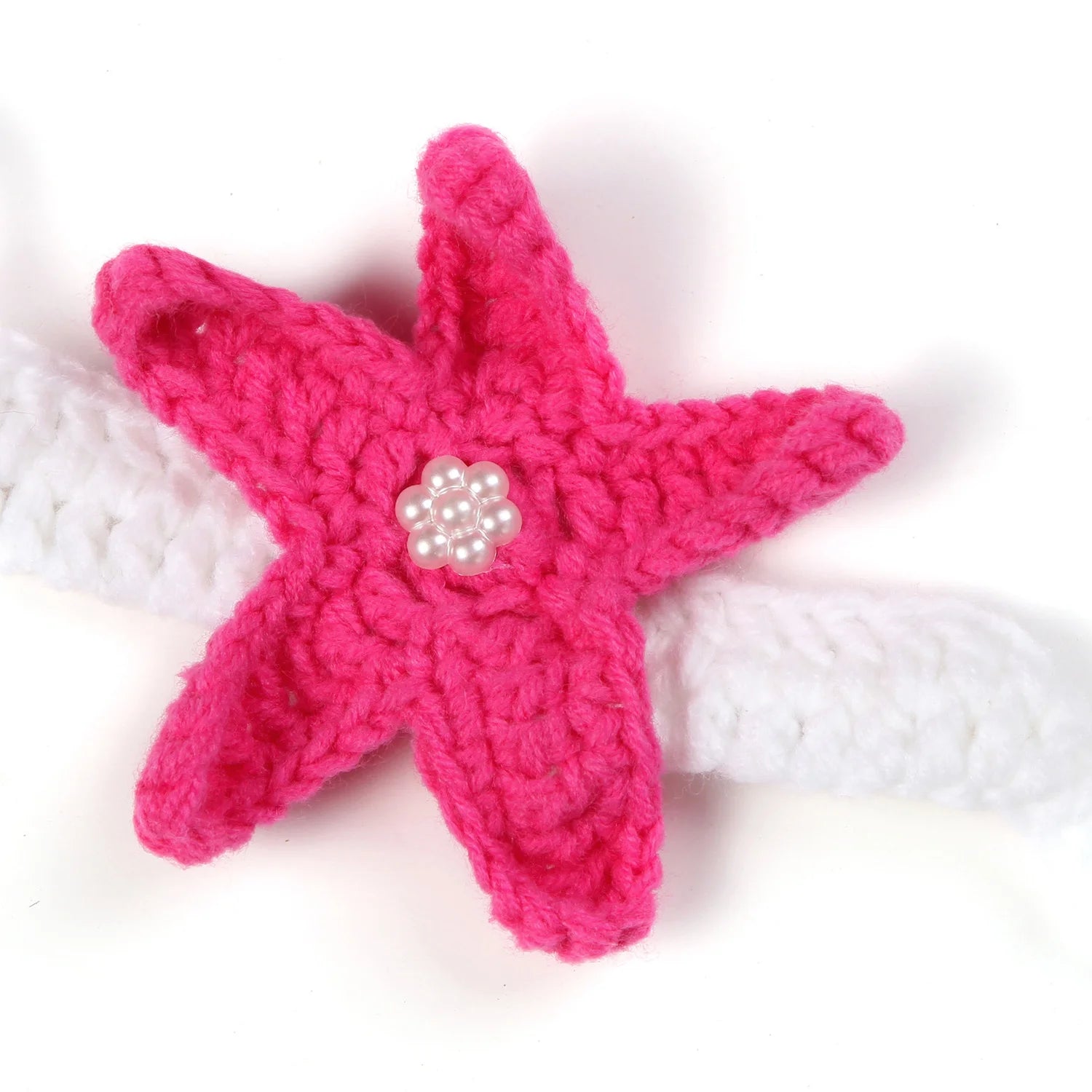 Cute Knitted Mermaid Costume with Tail Bra Headband