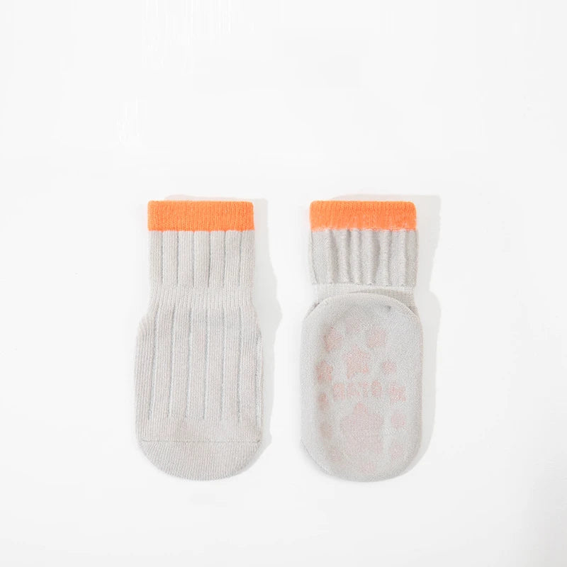 3 Pairs/lot Socks Anti Slip Newborn Baby Floor Socks Cotton Socks