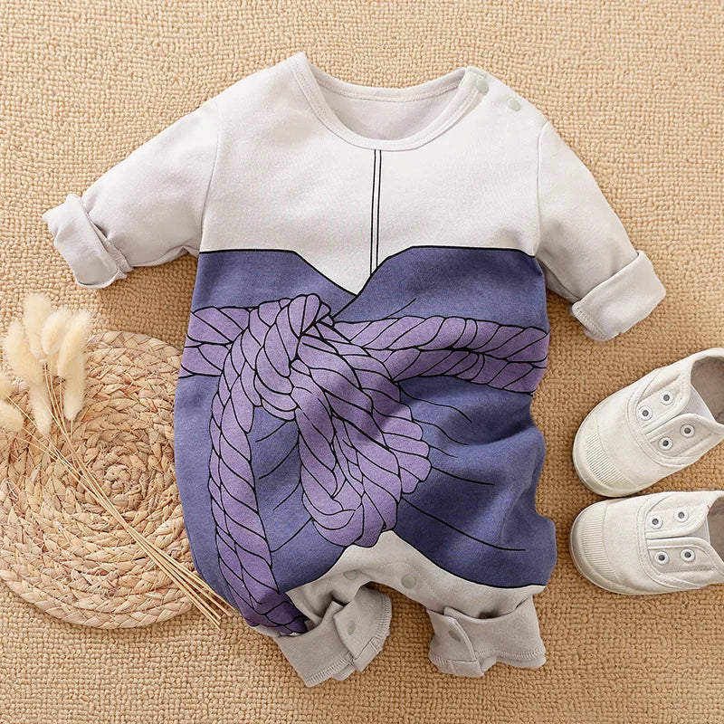 Halloween Costume Kurama Newborn Onesie Jumpsuit