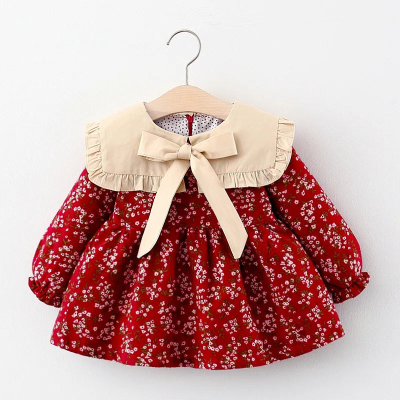 New born baby girls dress spring clothes