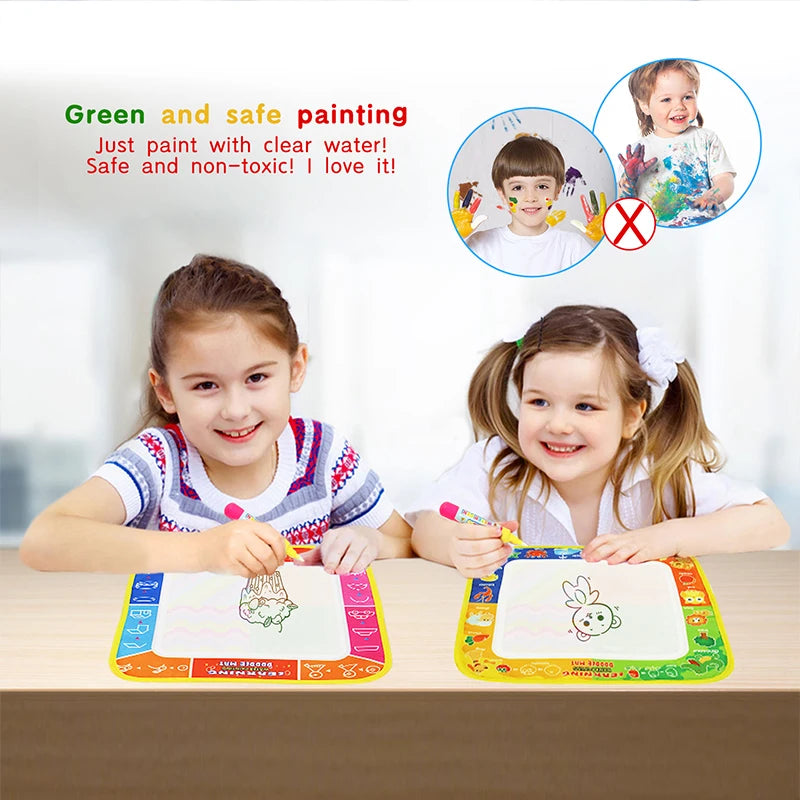Drawing Toys Water Drawing Mat 29 * 29.5 CM Board Painting
