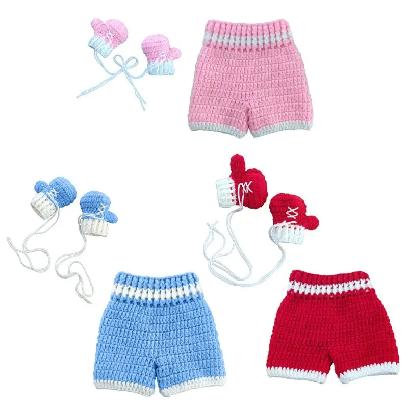 0-3month Baby Crochet Photography Props Shoot