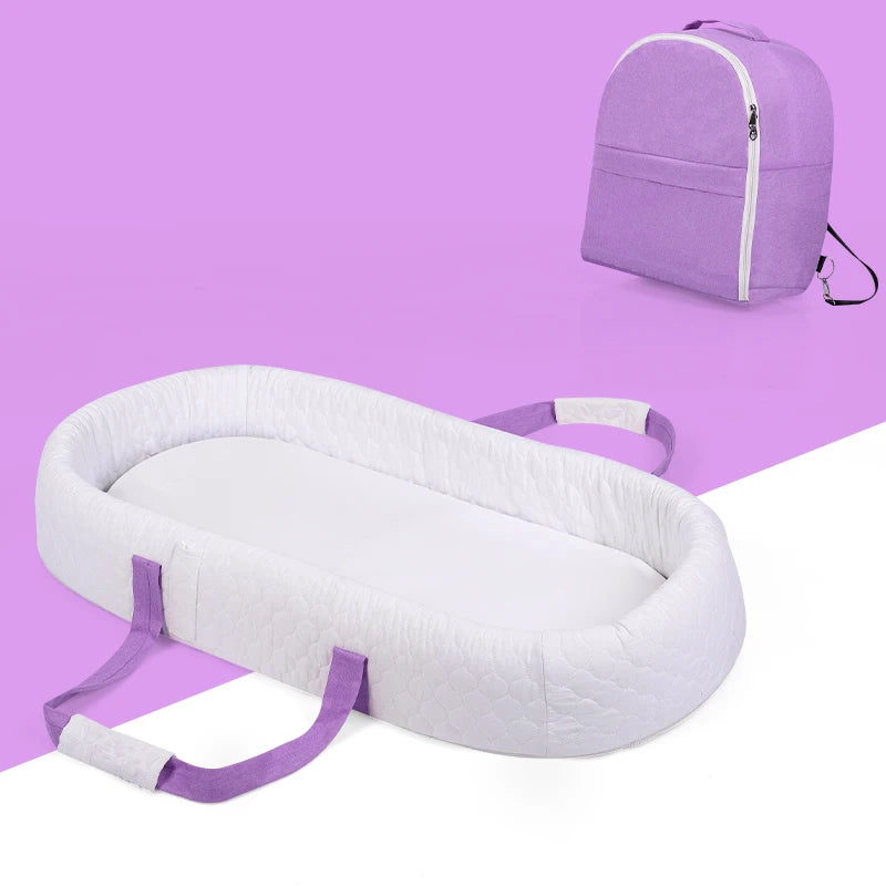Breathable Mosquito Net Portable Baby Bed Diaper Backpack
