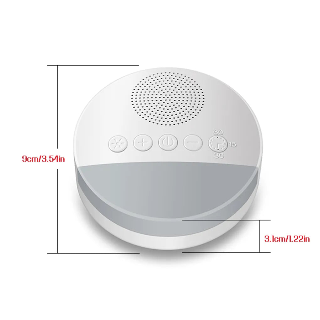 Baby White Noise Machine USB Rechargeable Timed Shutdown Sleep Machine