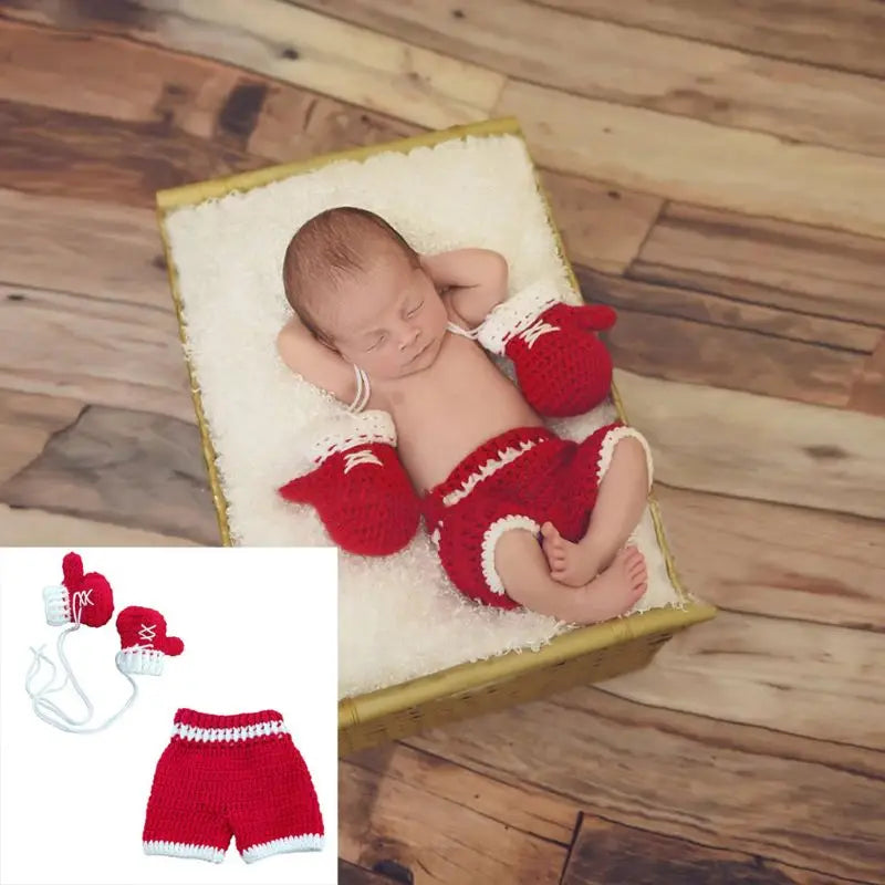 0-3month Baby Crochet Photography Props Shoot