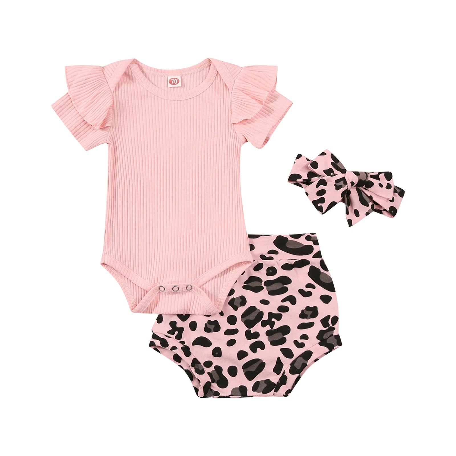 Summer Newborn Baby Girls Clothes Letter Bodysuit