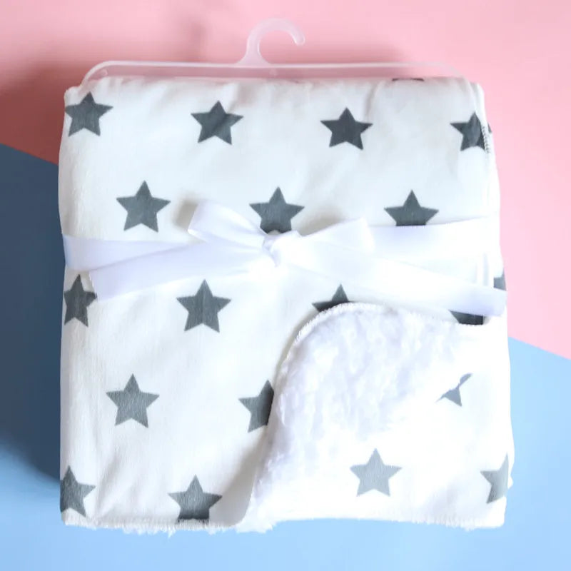 Baby Blanket Thermal Coral Fleece Blanket
