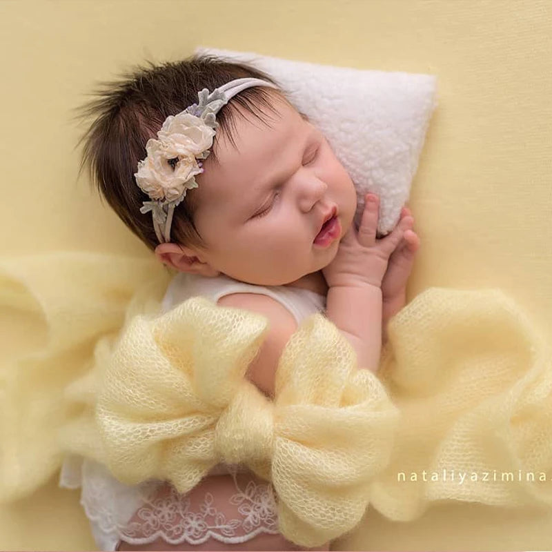 Newborn Photography Props Accessories for Baby Girl Butterfly Belt Decoration