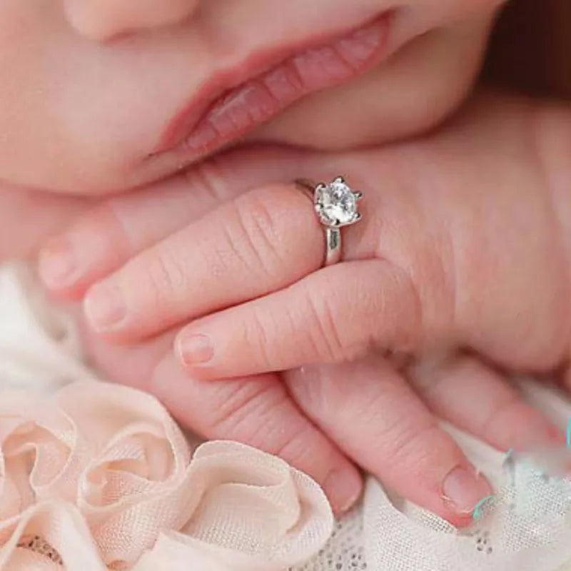 Diamond Ring Baby Shooting Photo Prop Jewelry Cosplay