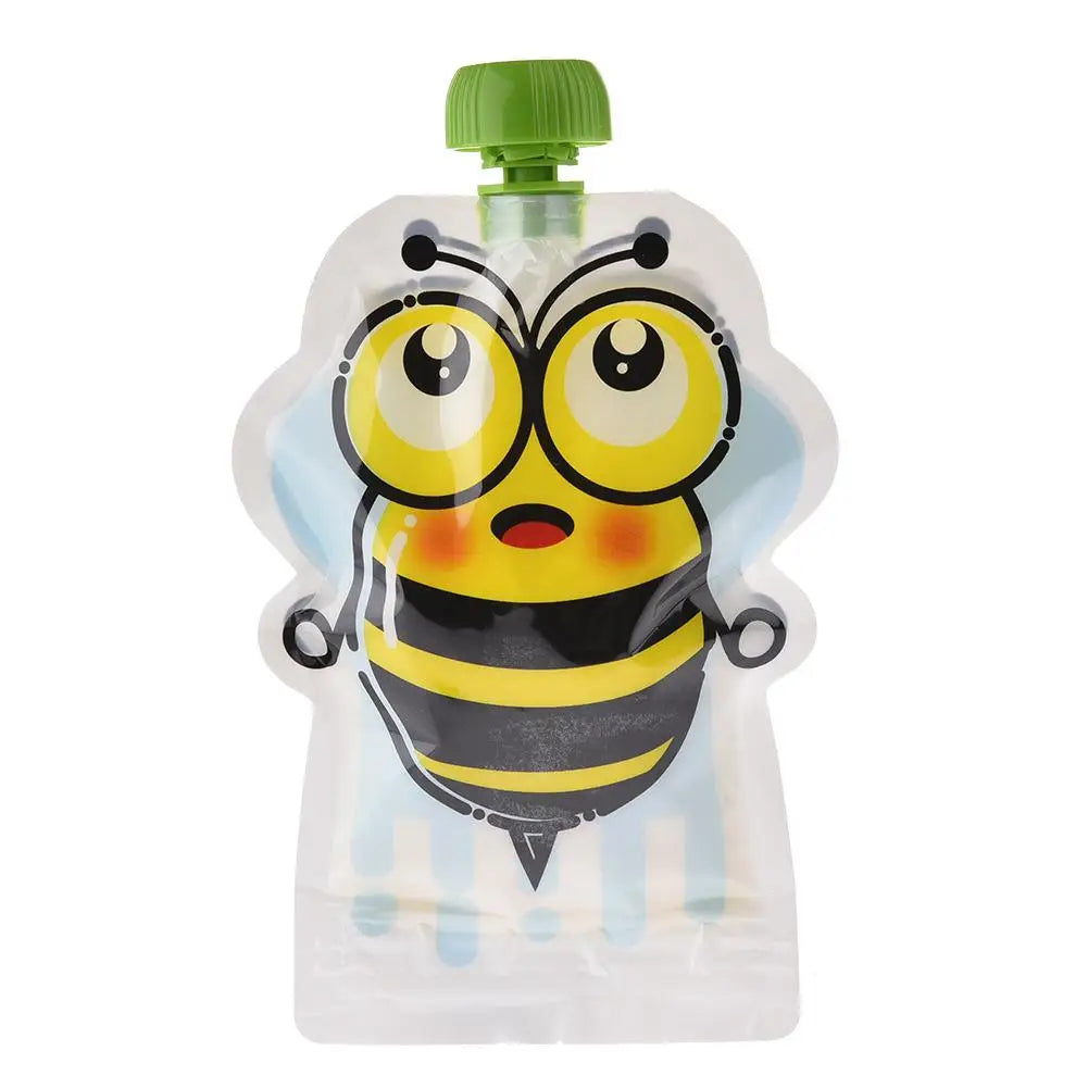 8pcs 148ml Baby Food Storage Pouch Portable BPA-Free
