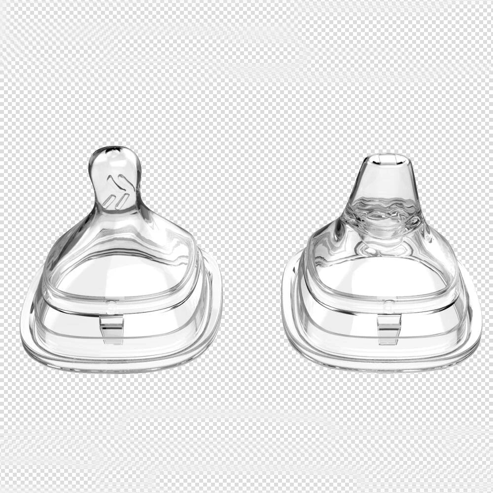 new design baby feeding bottle nipple Square pacifier