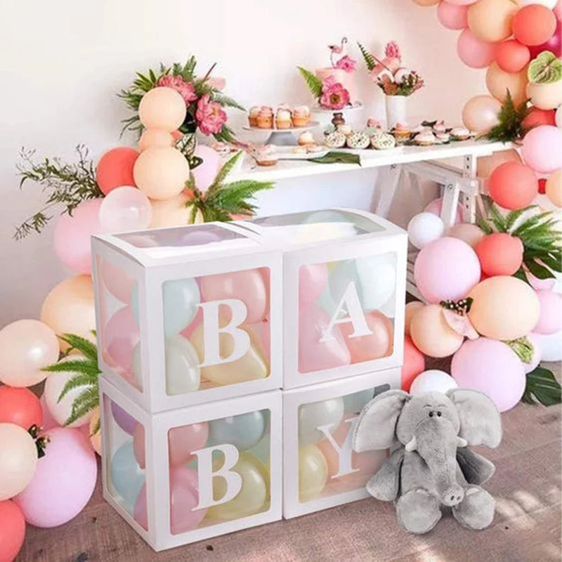 12 Months Photo Frame Banner First Happy Birthday Party Decorations