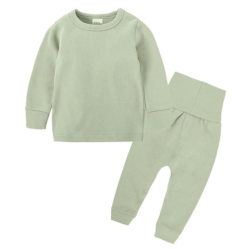 Home Wear Thick Suede For 0-4Year Baby Underwear Sets