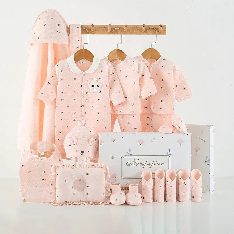 16-24pieces/0-3months Newborn Baby Clothing Set 100% Cotton Sets No Box