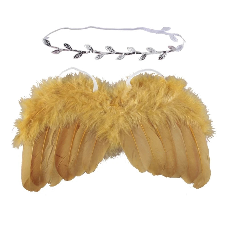 Baby Angel Wing with Headband Photo Shooting Accessories