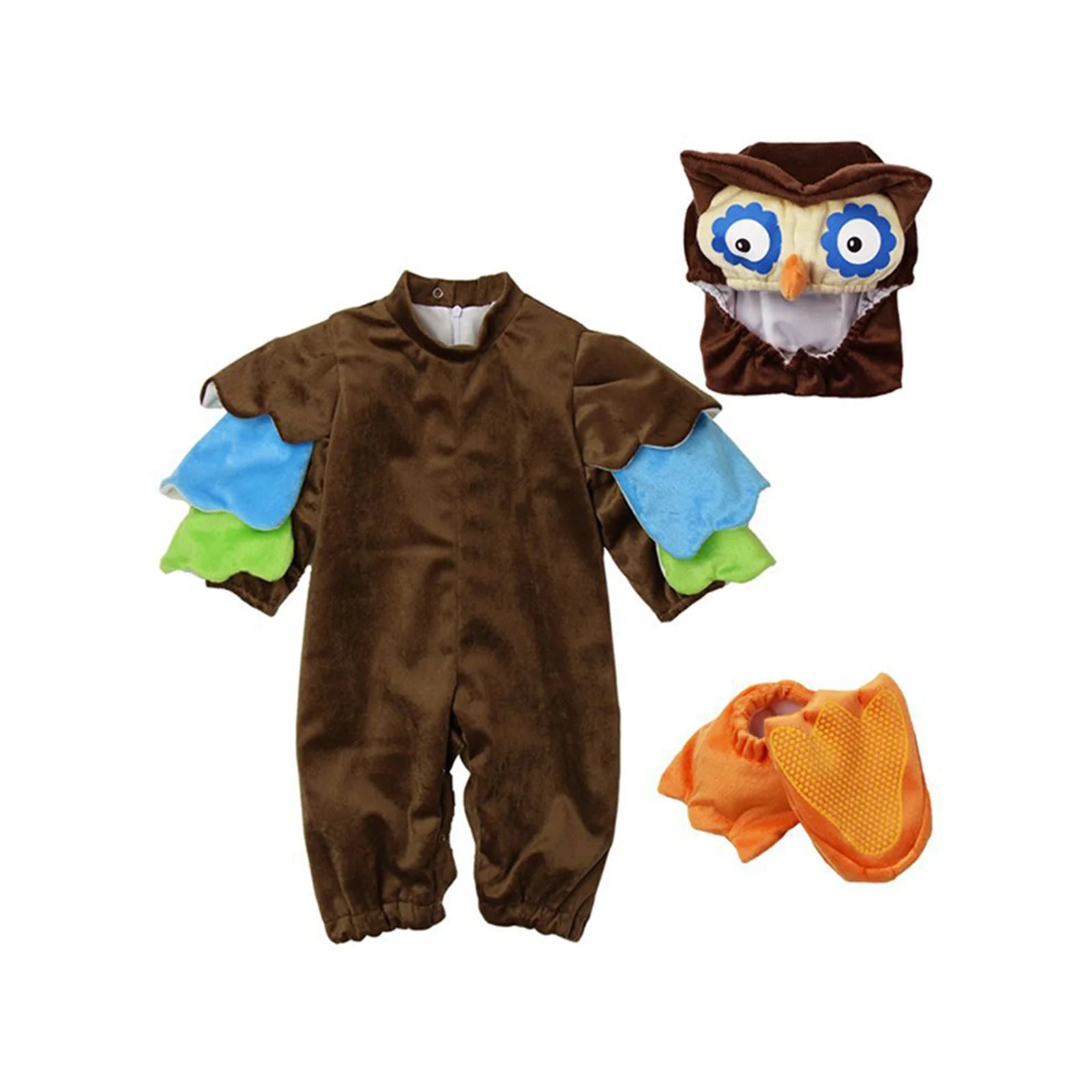 2024 Toddler Baby Animal Costume Cartoon Peacock Cosplay Clothes