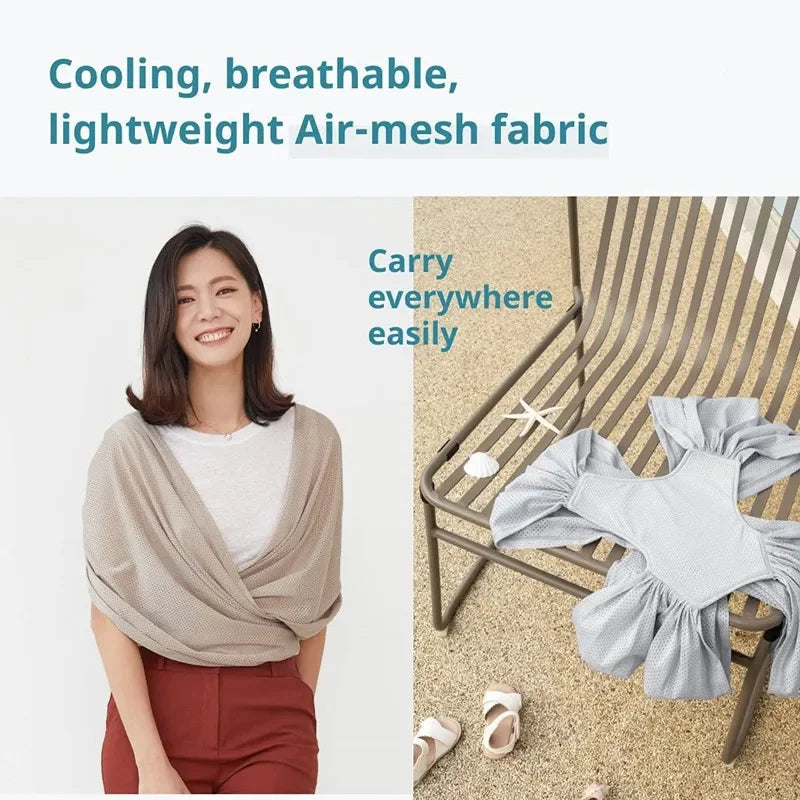 Baby Carrier Summer Breathable Parenting Back Towel T-shirt