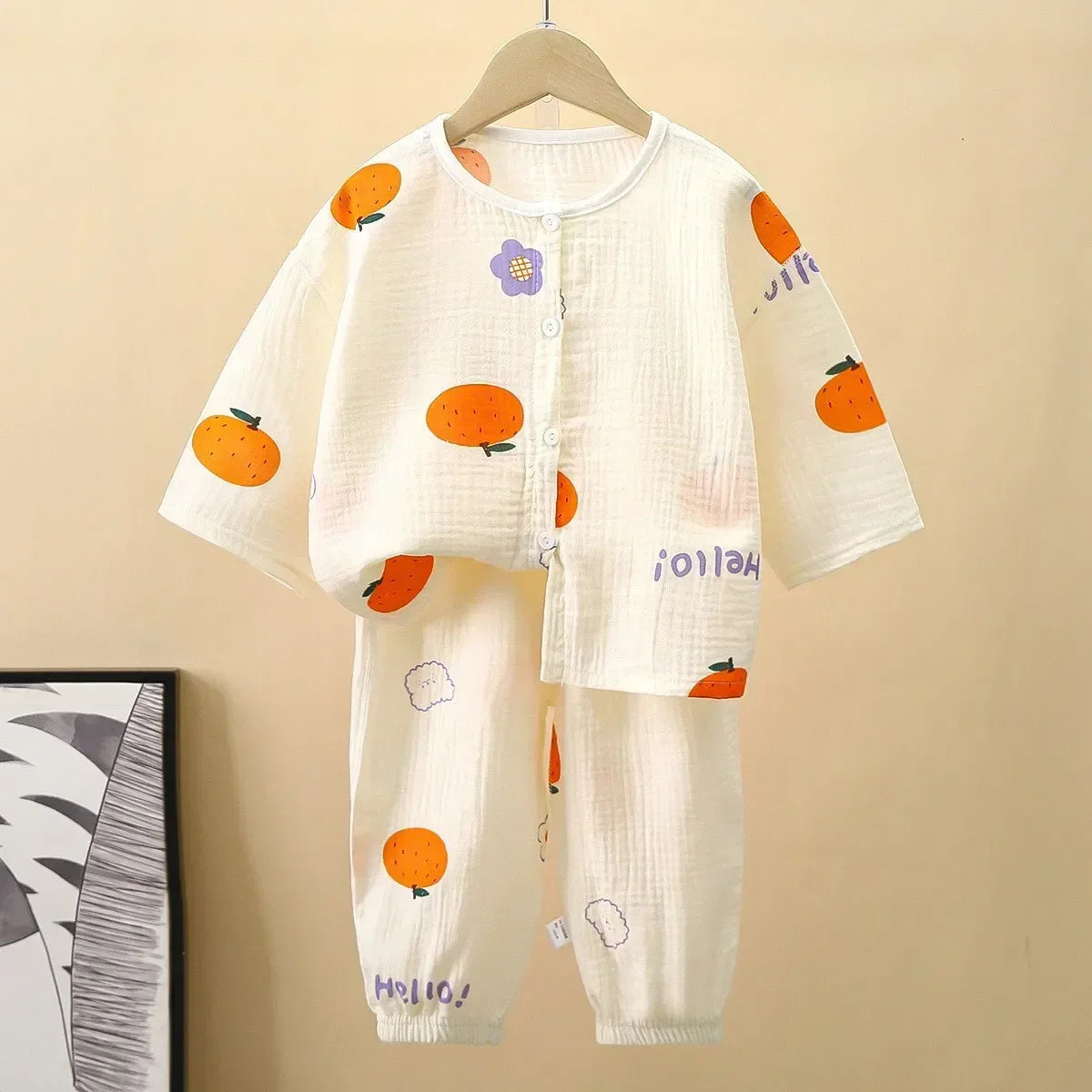 Toddler Spring Clothing Set Baby Sleepwear Outfits