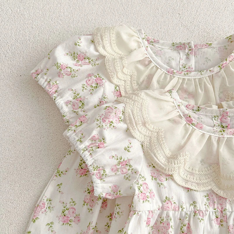Baby Girl Clothing Summer Infant Baby Bodysuits
