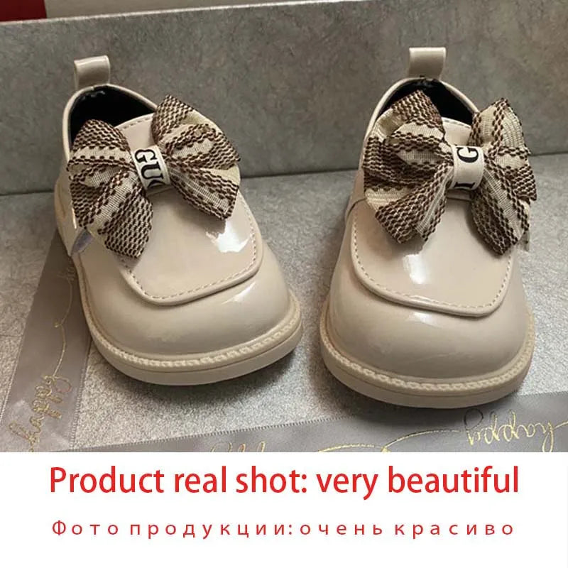 Baby Girl Princess Toddler Non-slip Leather Shoes