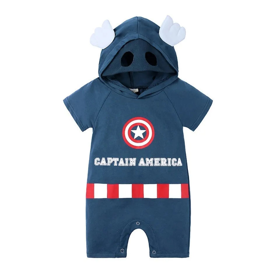 Summer 0-2 Years Baby Romper Costume Jumpsuit Toddler