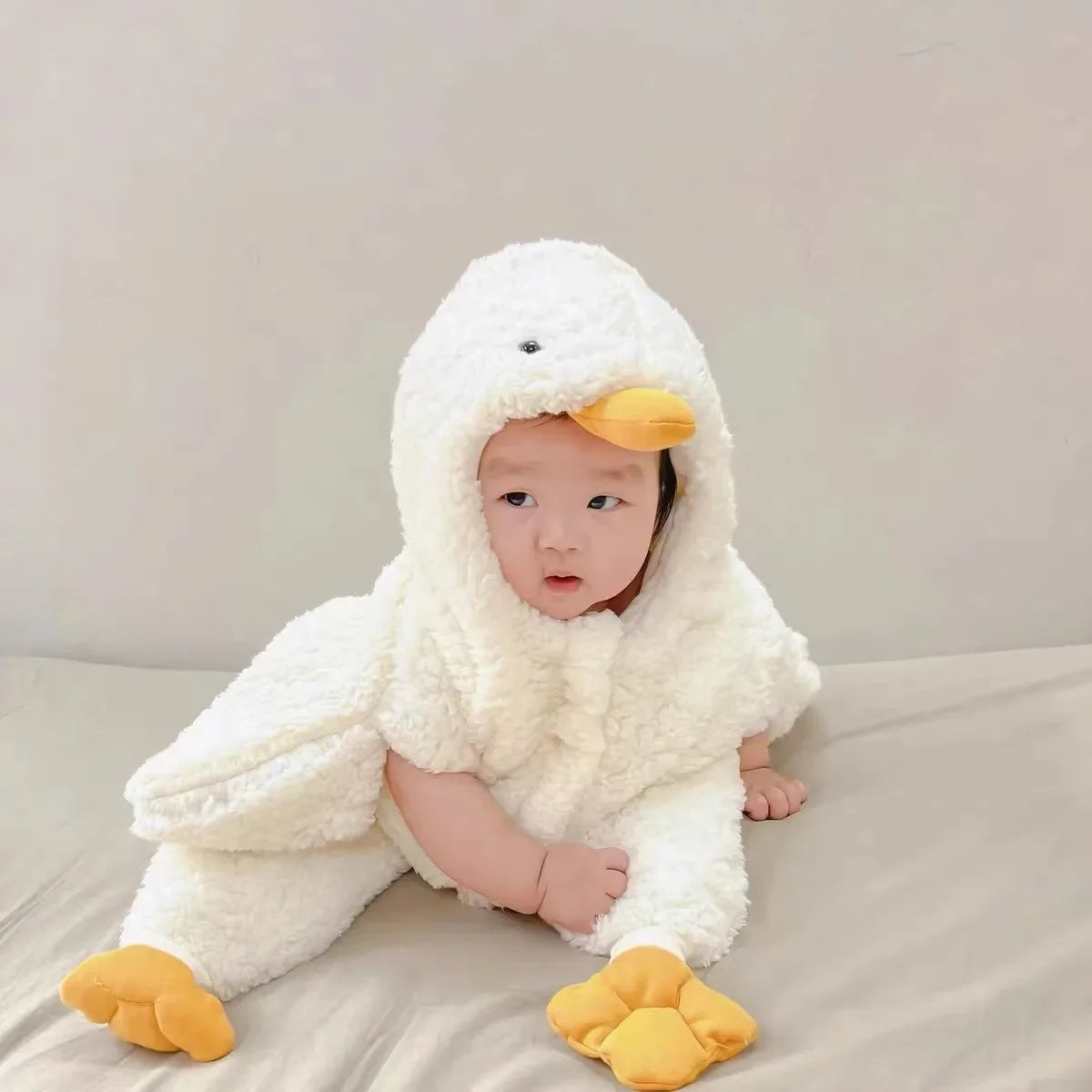 2024 Babies Newborn Girls Boys Clothes Duck & Cute Design Bodysuit & One Piece Padded for Babies Rompers 5-day Shipping Hoodies