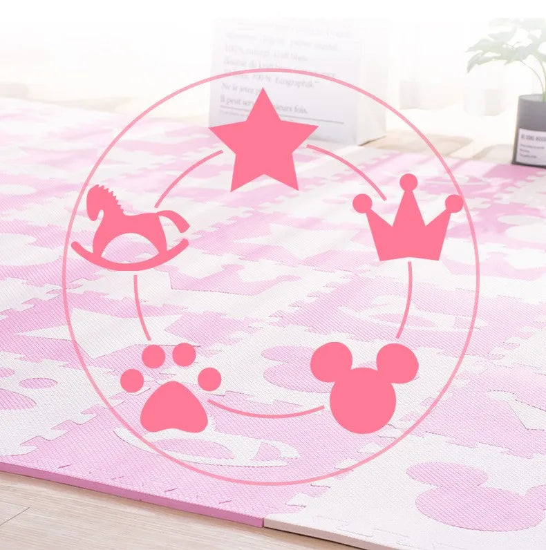 16PCS Tatame Play Mats Baby Game Mat 30x30cm