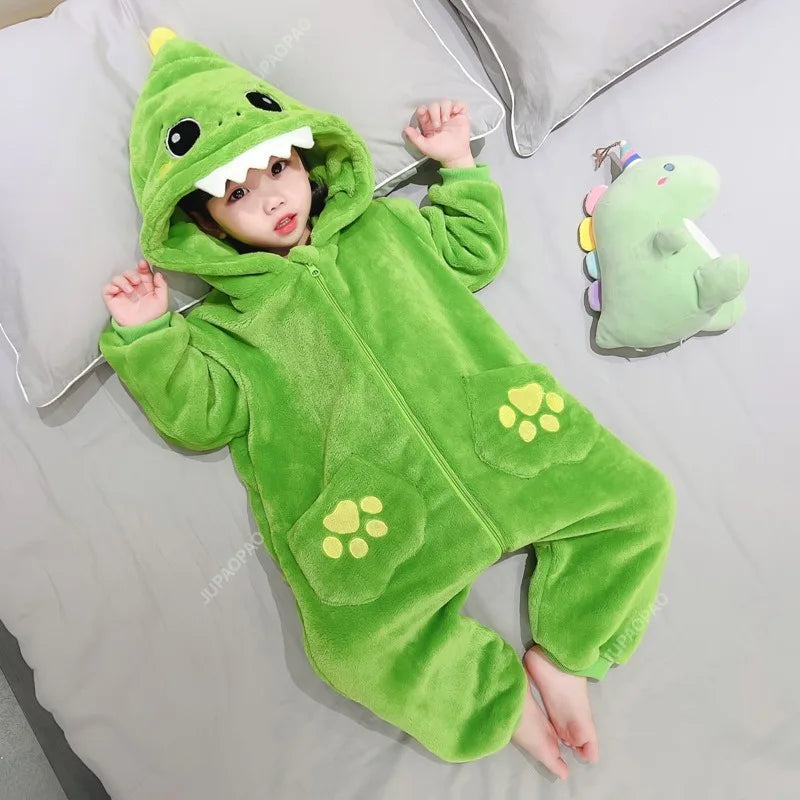Dinosaur Newborn Baby Winter Warm Animal Cosplay Costume