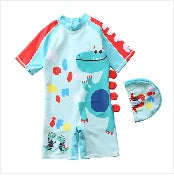Baby Swimwear Boys Zip Sunsuit