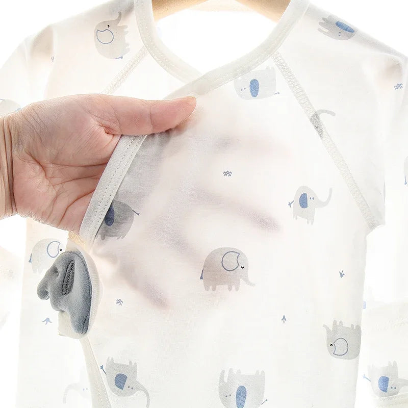 Newborn Baby Pure Cotton Boneless Monk Clothing 0-3months