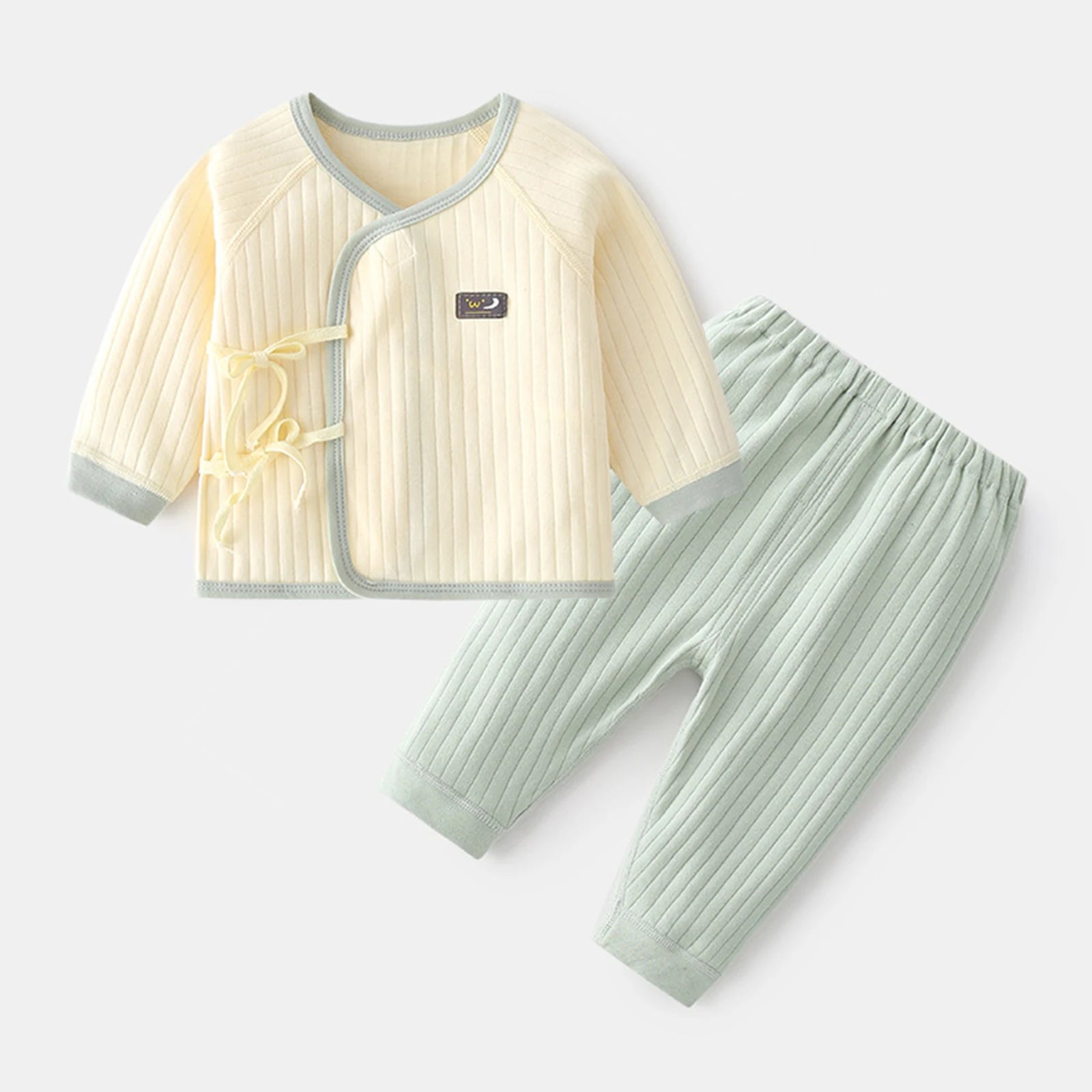 Newborn Outfits Autumn Babies Cotton Little Pullover + Trousers Kids Sets