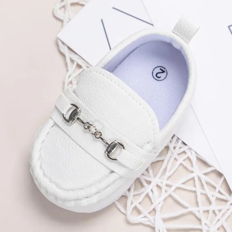 New Baby Shoes Casual Shoes Leather Non-slip Walkers 3-colors 0-18M