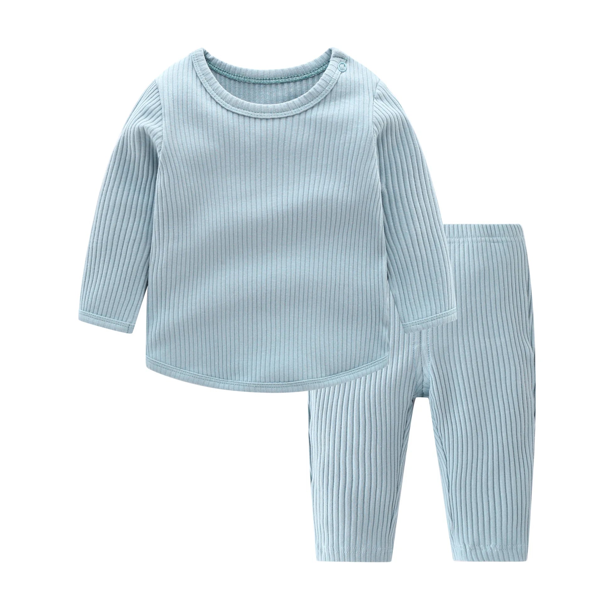 New Baby Soft Cotton Underwear Solid Long Sleeves 6-24Month