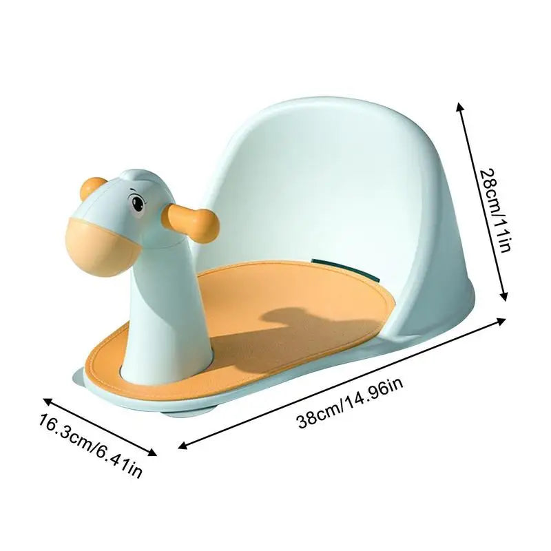 Baby Bath Seat With Ultra Strong Suction Cups Non-slip