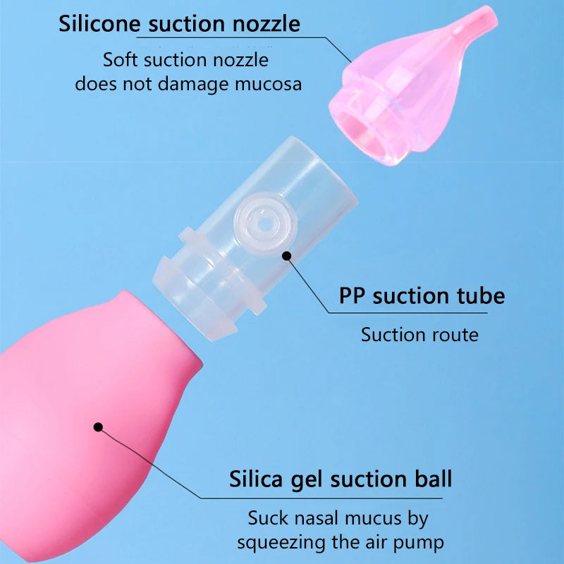 Newborn Silicone Safety Nose Cleaner