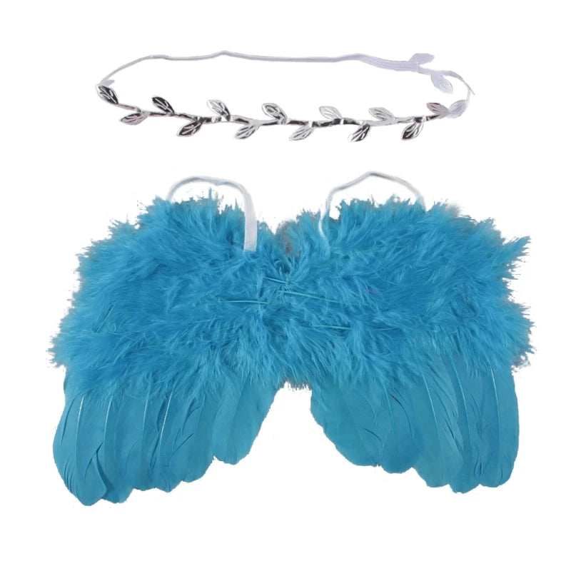 Baby Angel Wing with Headband Photo Shooting Accessories