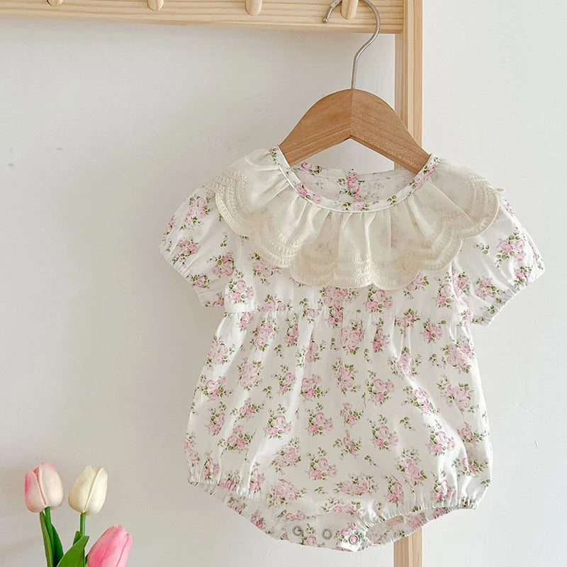 Baby Girl Clothing Summer Infant Baby Bodysuits