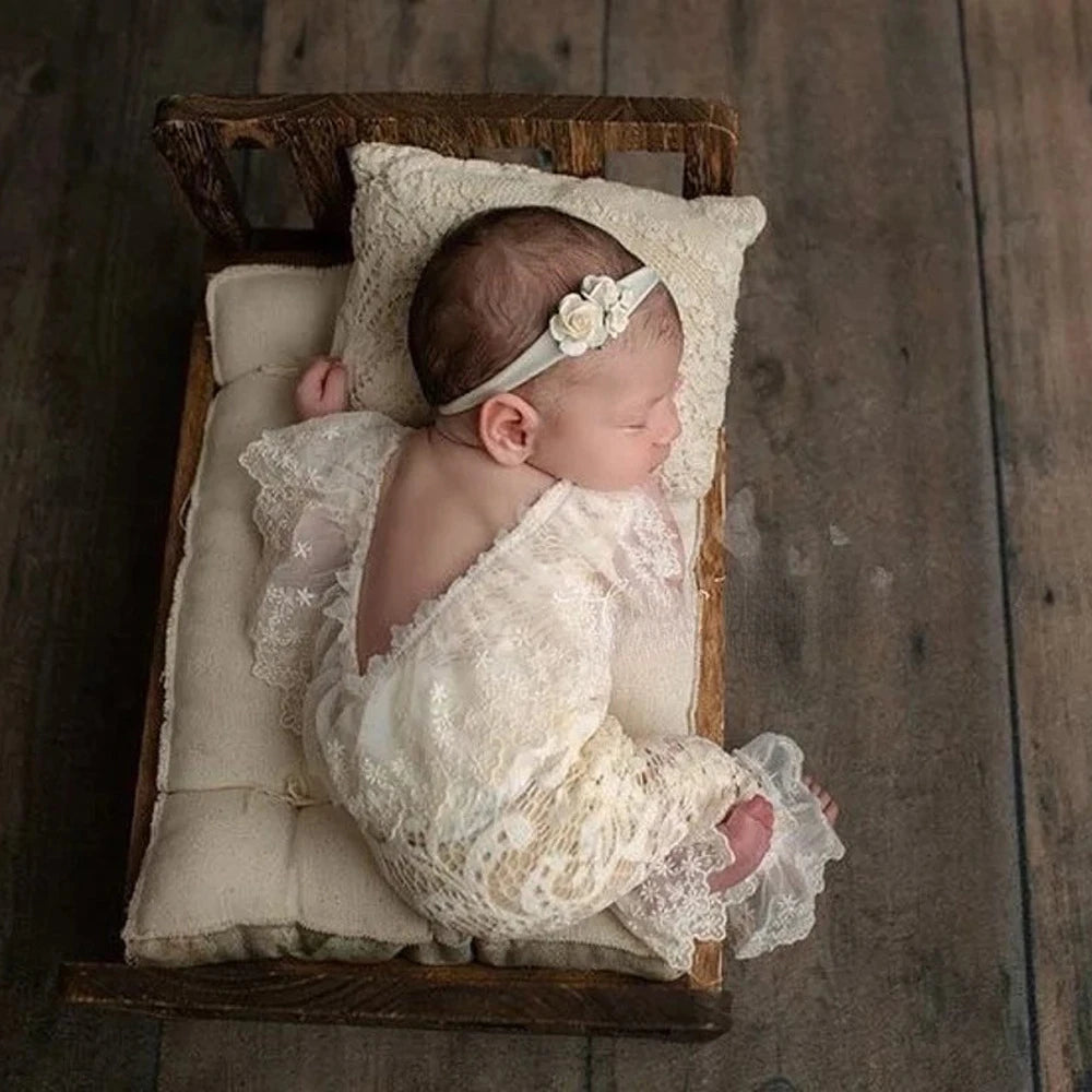 Baby Girl Lace Dress Newborn Photography Props