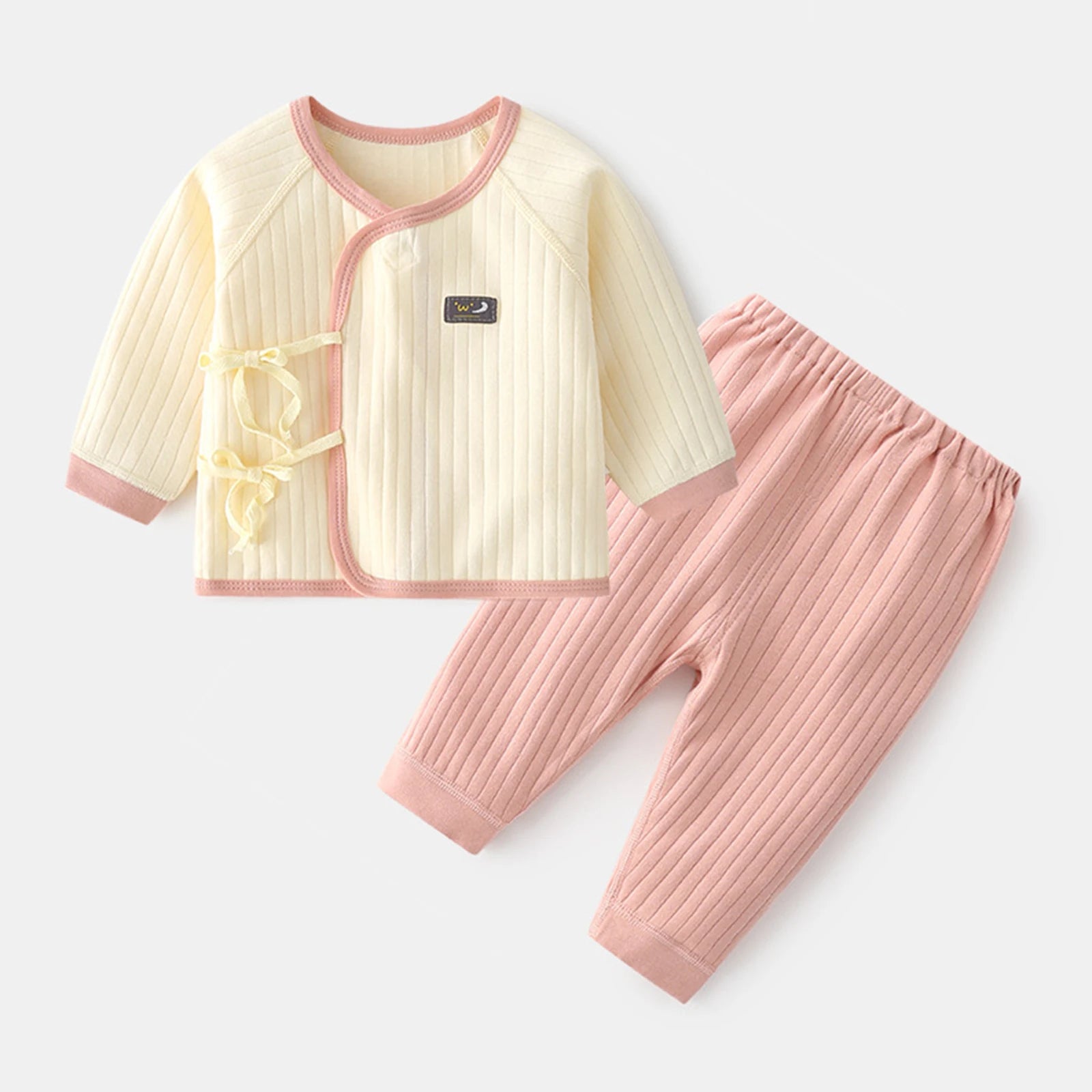 Newborn Outfits Autumn Babies Cotton Little Pullover + Trousers Kids Sets