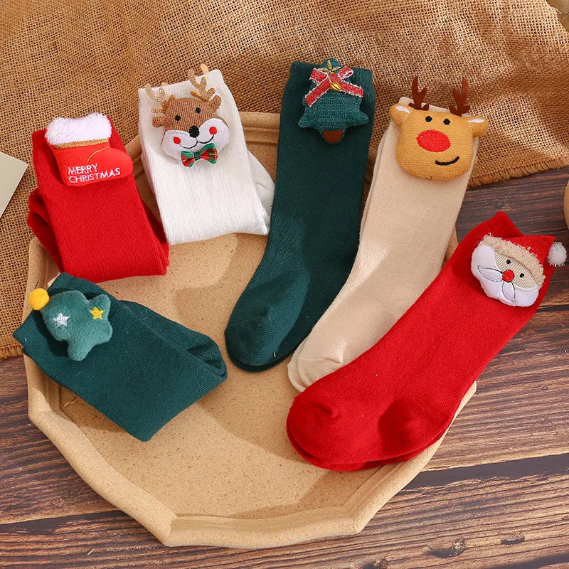 Christmas Newborn Baby Accessories Socks