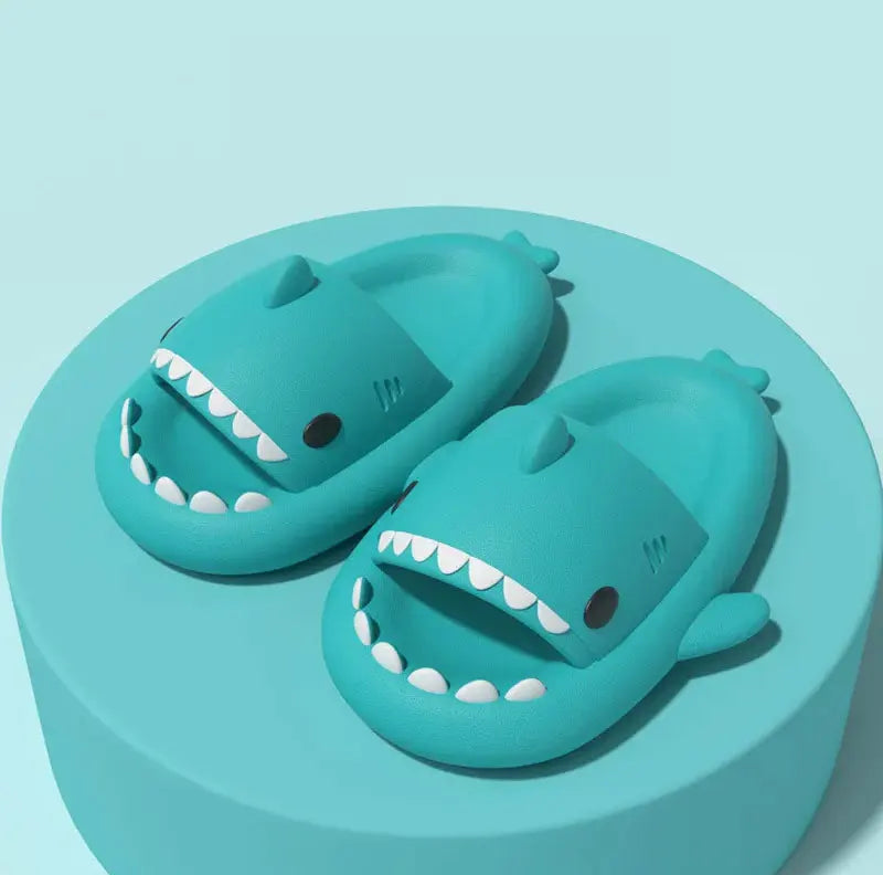 Slippers Shark Flip Flops Soft Sole Cartoon Slipper