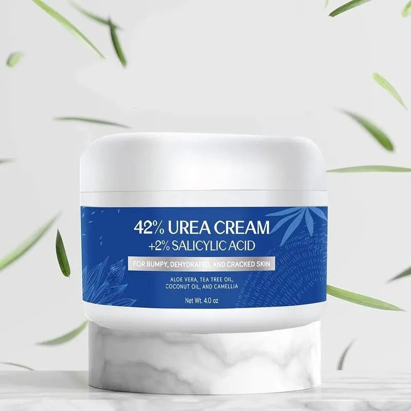 Urea Cream 42% Plus Salicylic Acid 4 Oz, Remover Dry Cracked Feet Hands