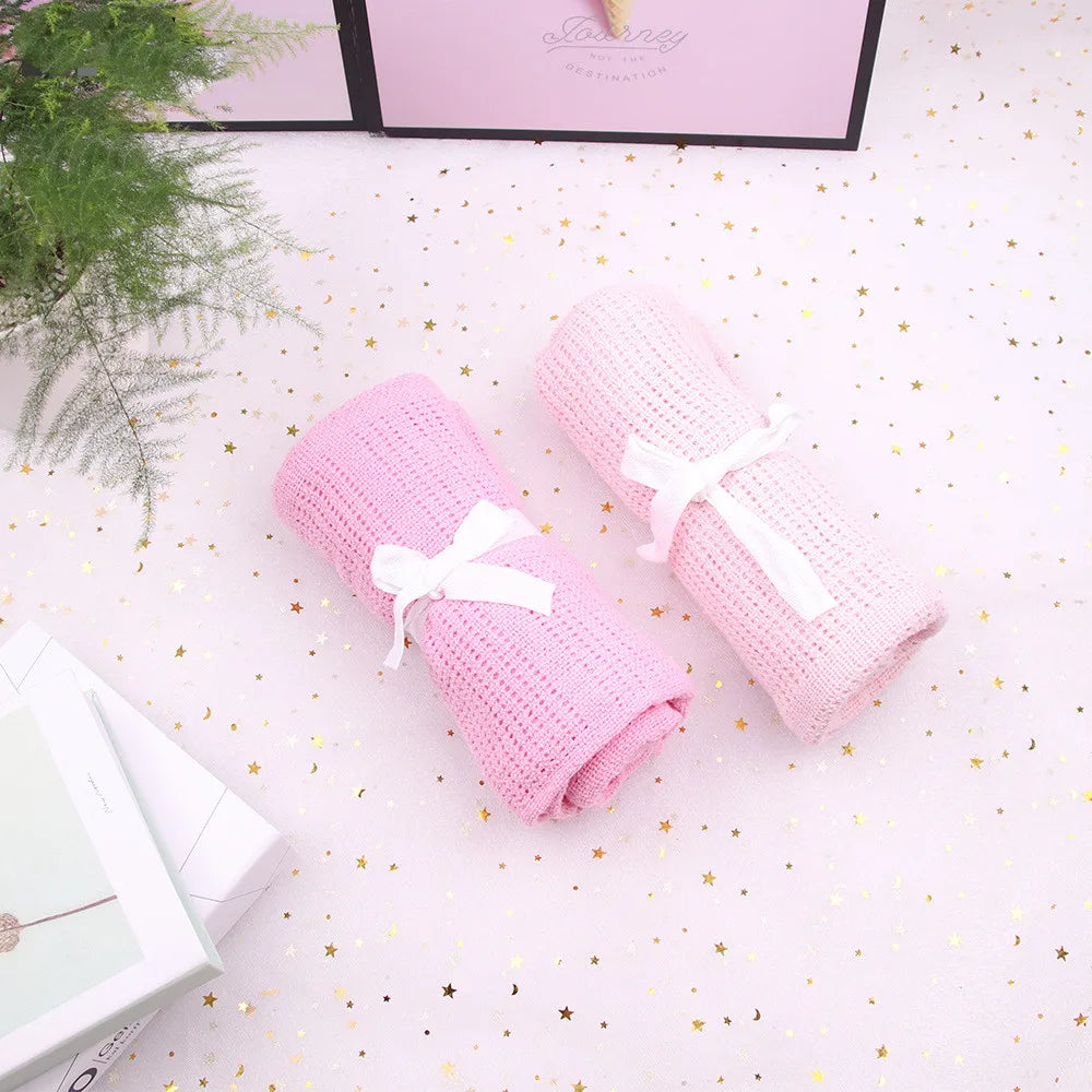 Baby Blanket Cotton Super Soft Kids Month Blankets Newborn Swaddle Infant Wrap Bath Towel Girl Boy Stroller Cover Inbakeren